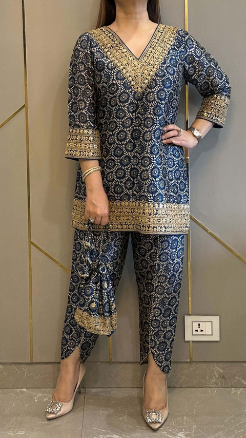 NEW SUPERHIT TRENDING FESTIVE COLLECTION CO-ORD SET