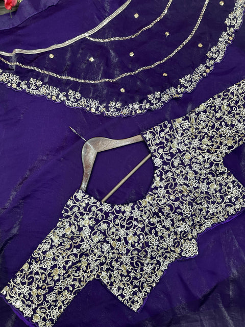 New Launching Embroidery Work Lehenga Choli