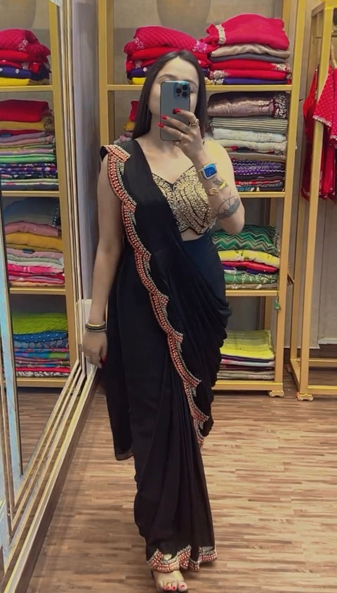 NEW SUPERHIT TRENDING READY TO WEAR SAREE