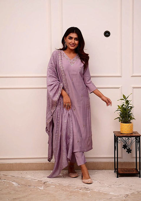 New Arrival Exclusive Fastival Collection Viscose Chanderi Gorgeous Dupatta With Embroidery work kurti