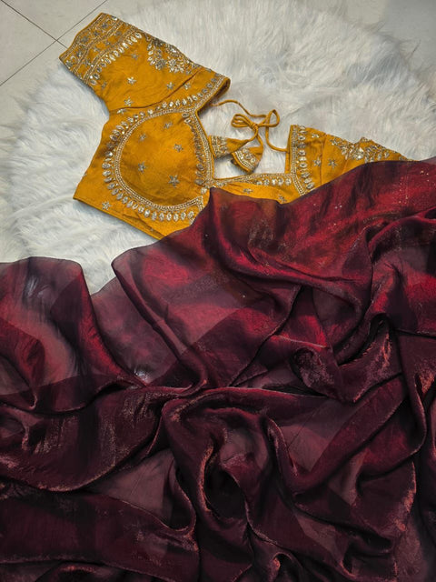 New Launching 
designer Havy Space Silk Saree