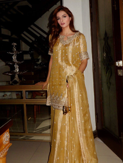 NEWLY LAUNCHED GMY SILK KURTI & PLAZZO SET