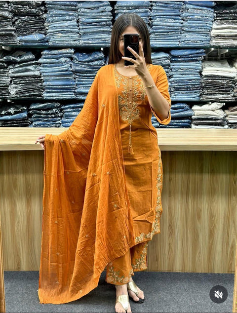 New  summer  Super Hit designKurti with plazzo with dupatta