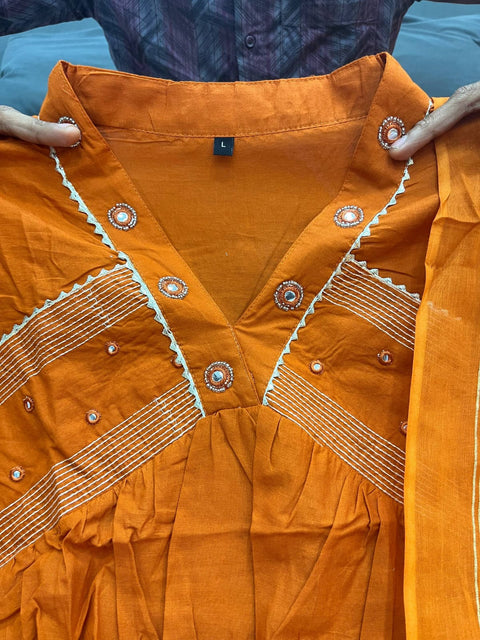NEW ARIVELLS   PURE COTTON  SUIT SET