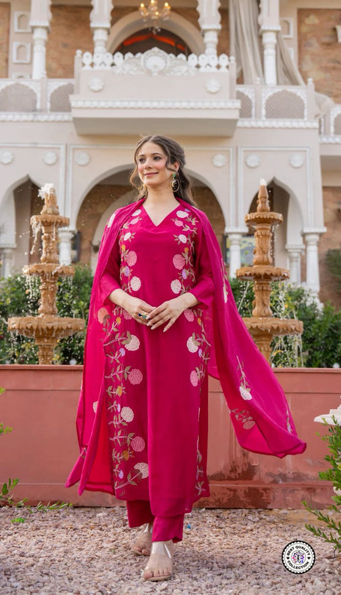 New Amazing Beautiful CollectionPAIR OF TOP-BOTTOM & DUPATTA