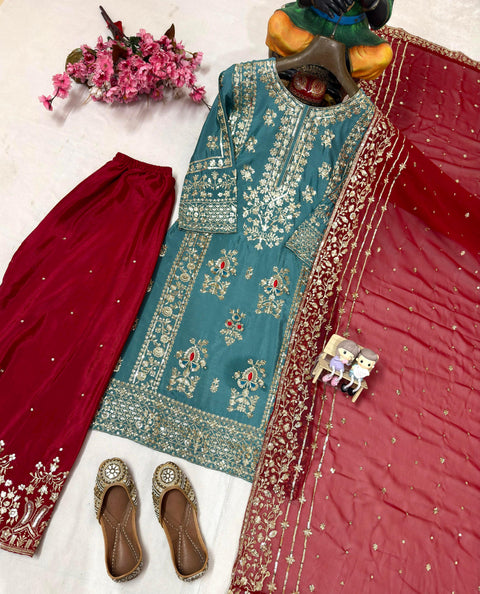 NEWLY LAUNCHED KURTI & PLAZZO SET