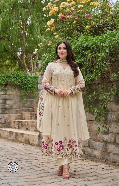 New  Beautiful Collection PAIR OF TOP-BOTTOM & DUPATTA