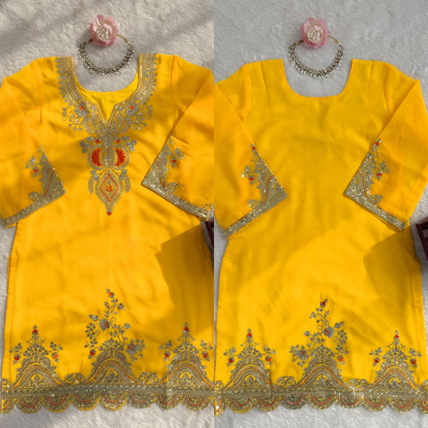 New Beautiful Elegant Ethnic WearDesigner Sharara Set