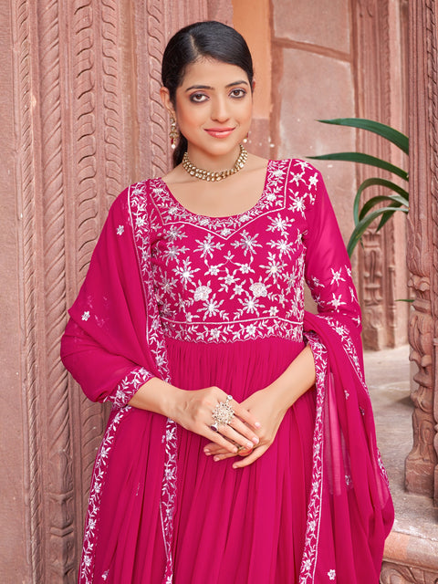 New PREMIUM DESIGNER READYMADE GOWN-DUPATTA