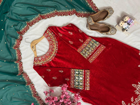 NEWLY LAUNCHED KURTI-PLAZZO SET