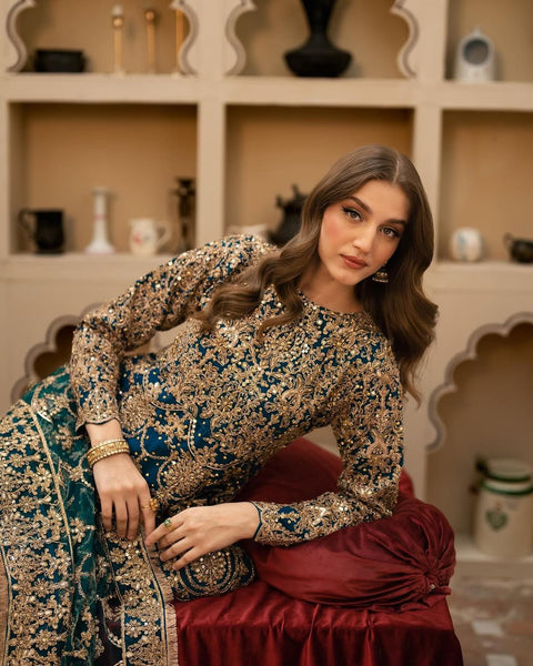 New Designer Party Wear Look Top-Plazzo and Dupatta
