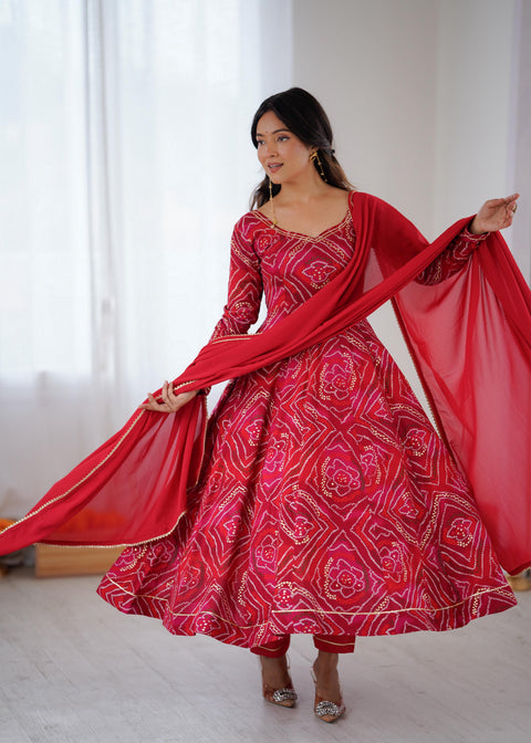 New Party Wear Look Pure Viscos Reyon Gown