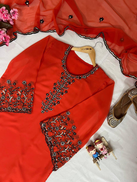 NEWLY LAUNCHED KURTI-PLAZZO SET