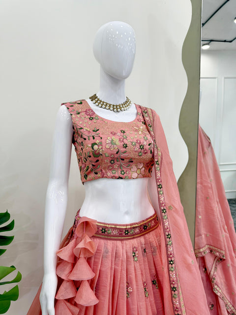 New Premium Gold CrushMatching Thread & Sequin EmbroideryCHOLI