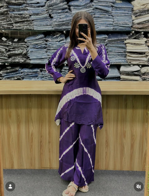 New Premium Print Pure Cotton Super Quality kurta cord set