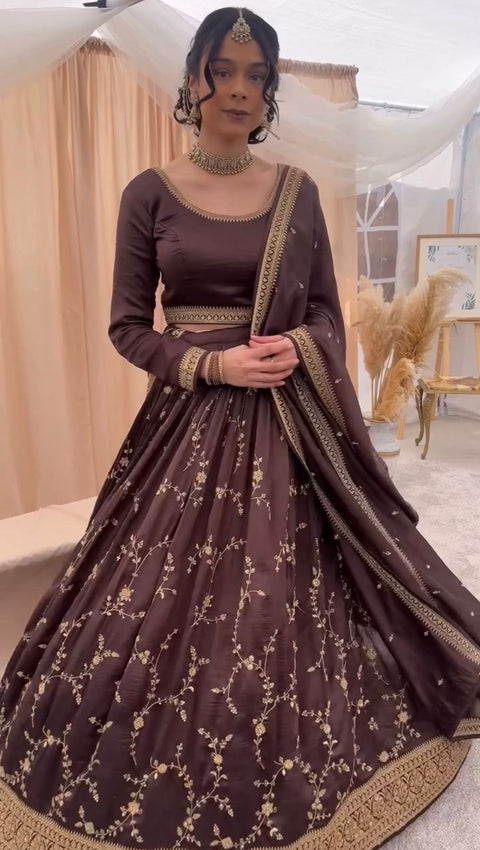 New Premium Designer Wear Heavy Boutique Collection LEHENGA