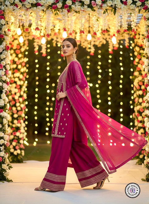 New Amazing Beautiful Collection PAIR OF TOP-BOTTOM & DUPATTA