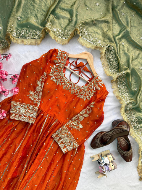 NEW DESIGNER ANARKALI GOWN