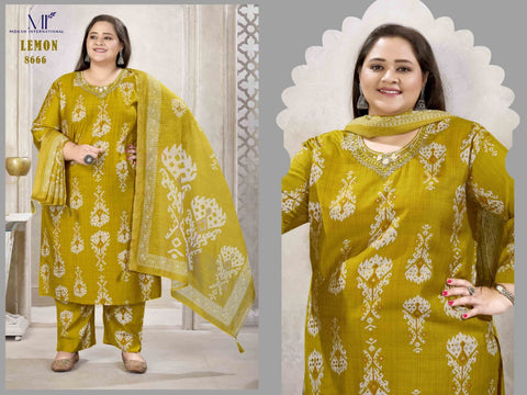 New Premium Lichi Viscose Export Quality With Handwork Top with Duppata
