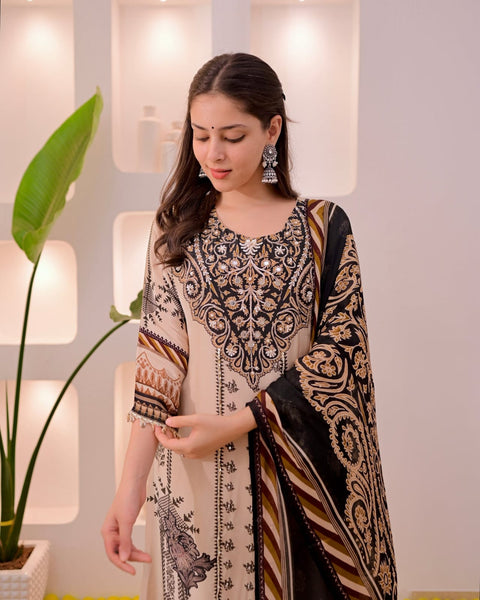New Arrival  Premium Pakistani Maslin Suit