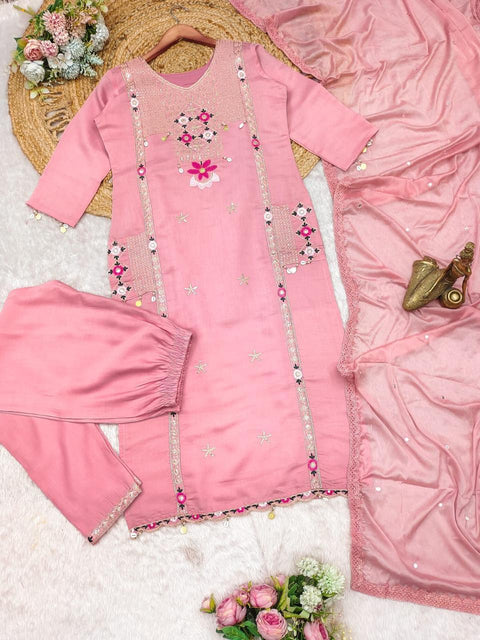 New Beautifully Crafted Pure Roman Silk Suits