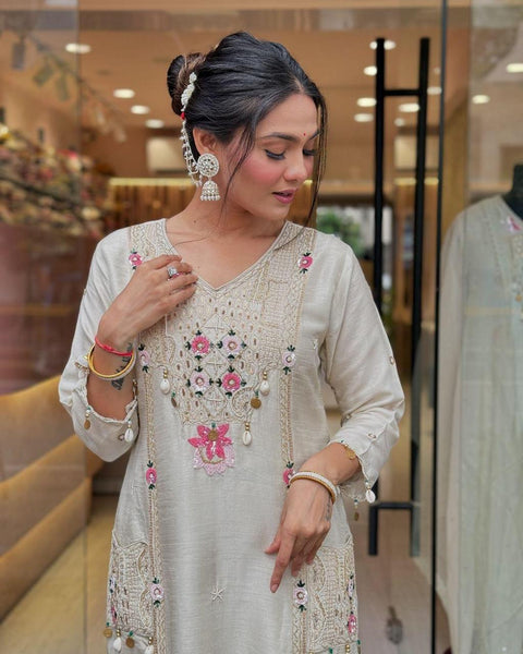 New Beautifully Crafted Pure Roman Silk Suits