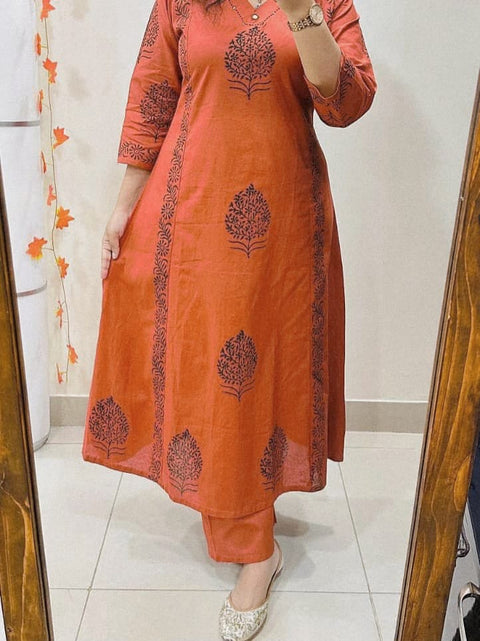 New Launching Designer Kurti Pant Set