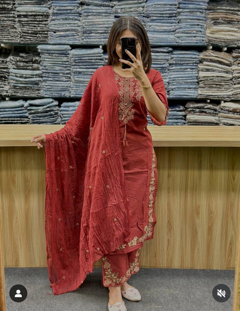 New  summer  Super Hit designKurti with plazzo with dupatta