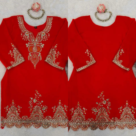 New Beautiful Elegant Ethnic WearDesigner Sharara Set
