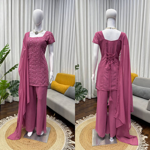 New Crafted in Classy Tones with Premium Fabric & Detailing kurti with duppta