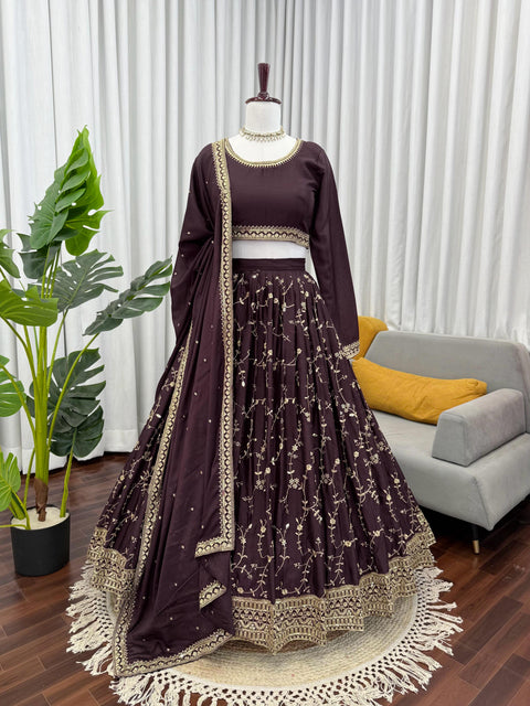 New Premium Designer Wear Heavy Boutique Collection LEHENGA