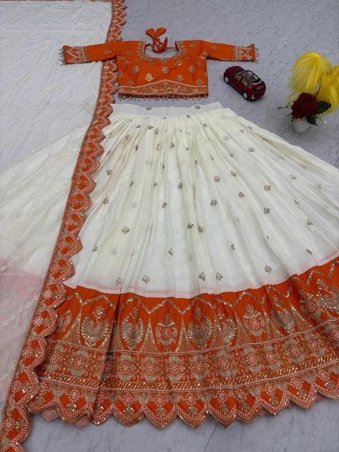 New Wedding Special  Heavy Embroidery Caoding Lehenga Choli