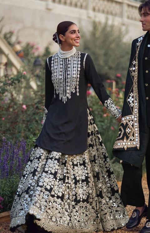 New PremiumHeavy chinon Embroidered Lehenga top dupatta