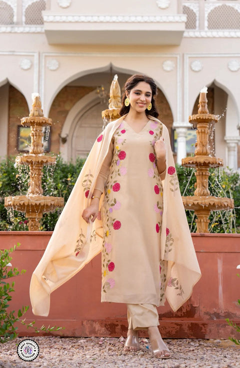 New Amazing Beautiful CollectionPAIR OF TOP-BOTTOM & DUPATTA
