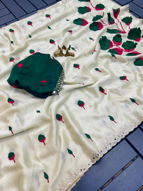 New premium Beautiful Party wear Designer saree