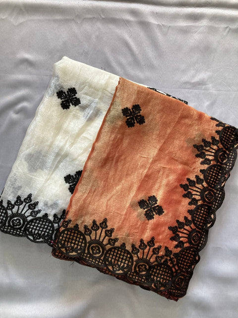 New Launch Wedding Wear Fendy Chiffon Saree