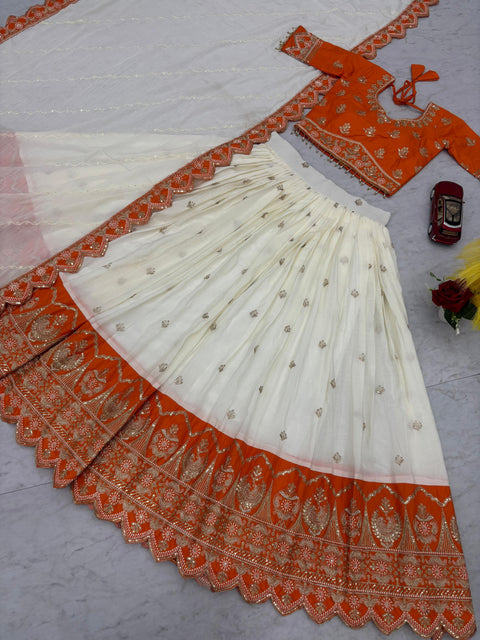 New Wedding Special  Heavy Embroidery Caoding Lehenga Choli