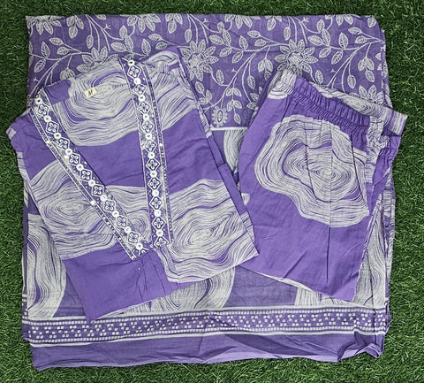 NEW LAUNCHING printed cotton anarkali kurti with plazo and mulmul duptta