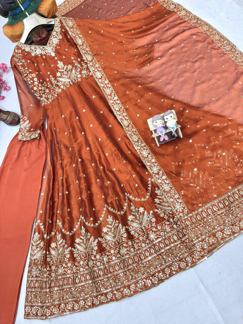 NEW DESIGNER ANARKALI GOWN