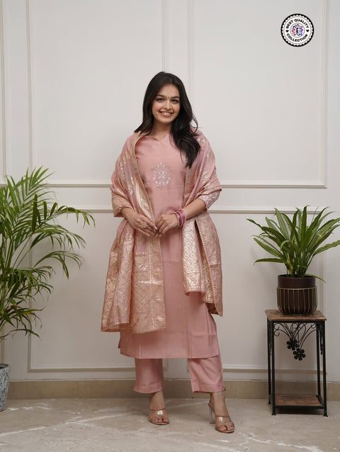 New Beautiful Collection PAIR OF TOP-BOTTOM & DUPATTA