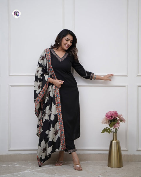 New Beautiful Collection pair  of  Top-Bottom& Duppata