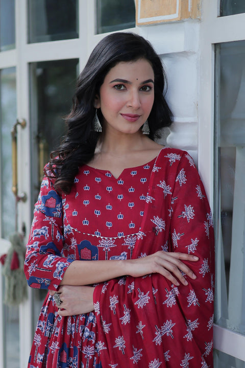New PREMIUM READYMADE  KURTI WITH PANT & DUPATTA SET