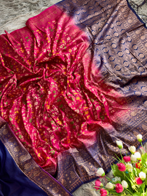New premium festive and special occasions Banarasi jal design saree