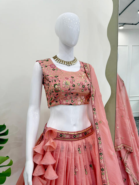 New Premium Gold CrushMatching Thread & Sequin EmbroideryCHOLI