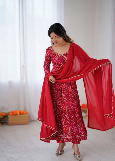 New Party Wear Look Pure Viscos Reyon Gown