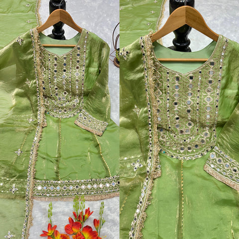 NEW DeSIGNER PARTY WEAR LOOK  TOP WITH DHOTI