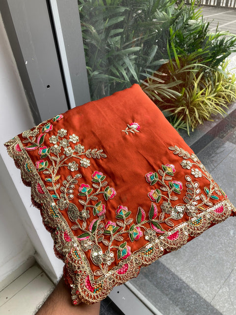 New Launch Maharani Gold Sarees Party Wear Soft Rangoli  Saree