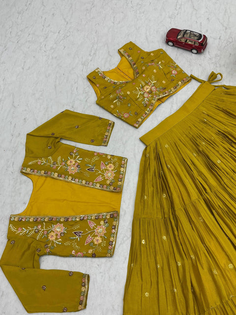 New Premium Heavy Thread and Sequence Work Lehenga