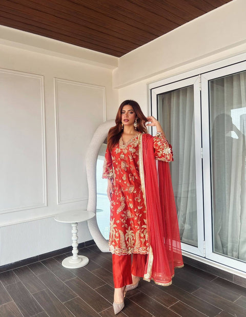 NEWLY LAUNCHED KURTI-PANT SET