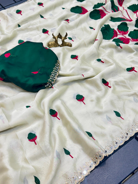 New premium Beautiful Party wear Designer saree